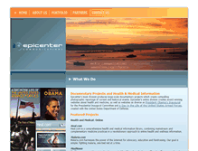 Tablet Screenshot of epicenter.com